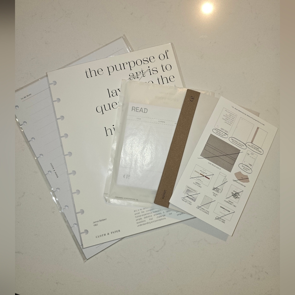 Cloth & Paper Classic Size Bibliophile Sub Box Bundle